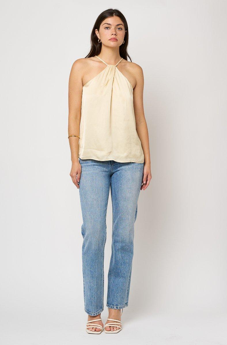 Jojo Maman Bébé Tanil Sleeveless Top Alabaster Gleam