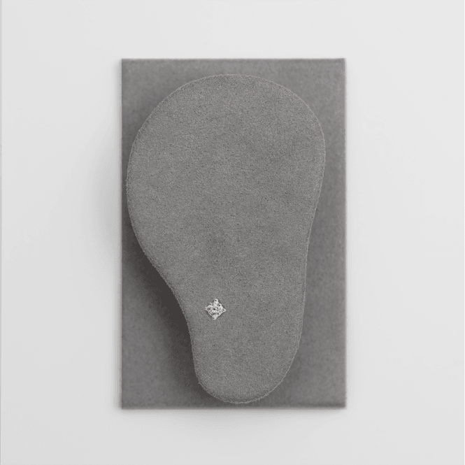 Jon Richard Inicio Silver Plated Recycled Cubic Zirconia Multi Stone Mini Barbell Stud Earrings - Gift Pouch