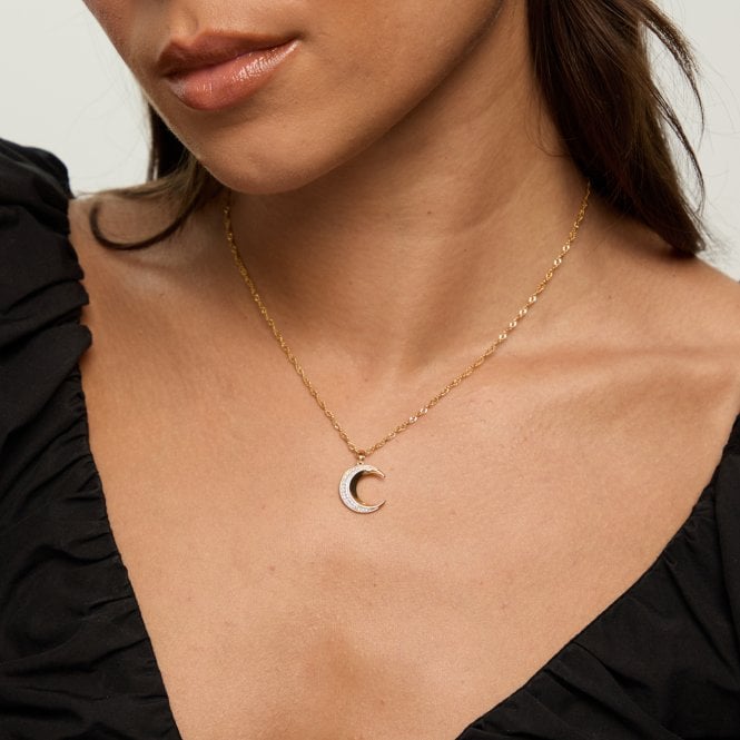 Jon Richard Jon Richard 18ct Gold Plated Celestial Pendant - Gift Box