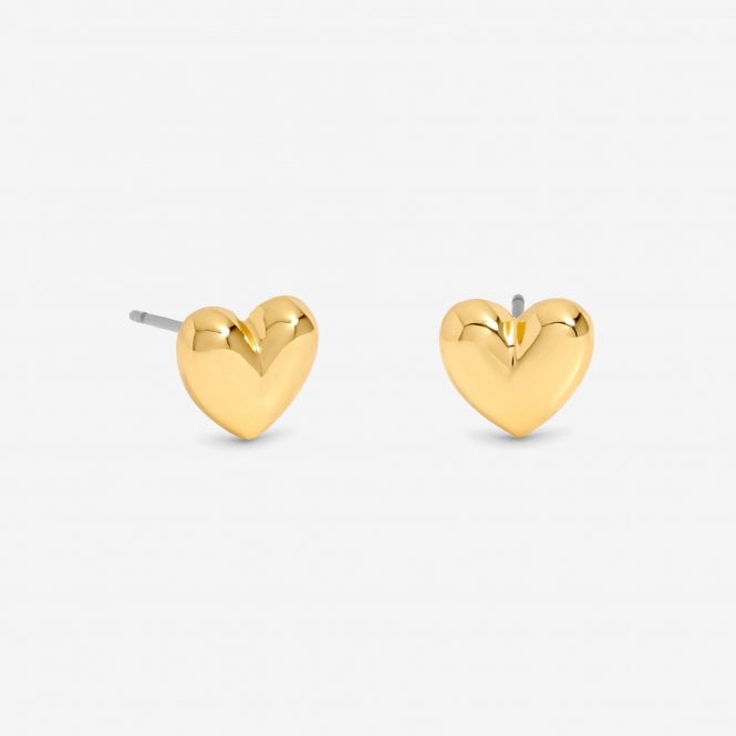 Jon Richard Jon Richard 18ct Gold Plated Heart Earrings - Gift Cracker