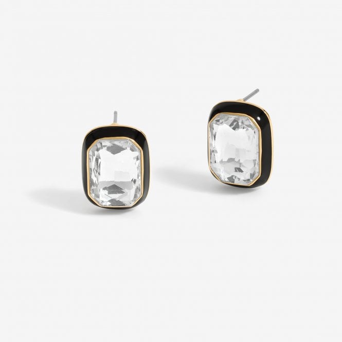 jon richard Jon Richard Crystal And Enamel Statement Earrings