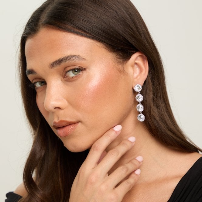 Jon Richard Jon Richard Crystal Statement Drop Earring