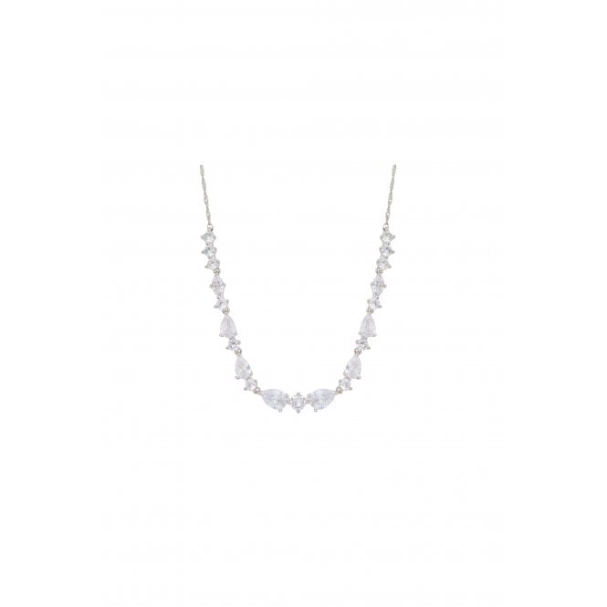 jon richard Jon Richard Cubic Zirconia Mixed Stone Necklace