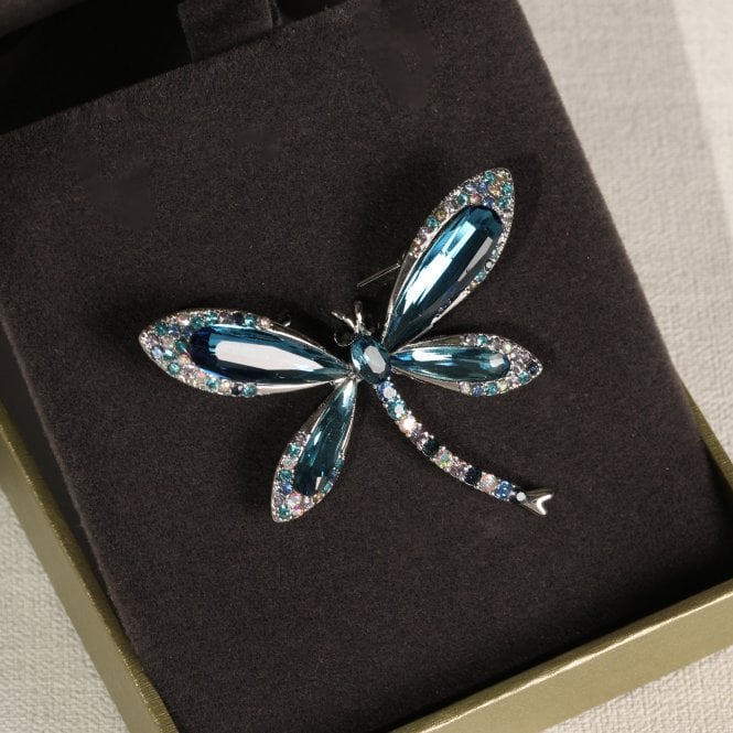 Jon Richard Jon Richard Dragon Fly Brooch - Gift Boxed