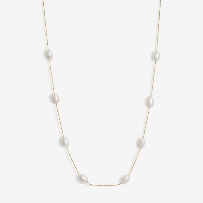 jon richard Jon Richard Gold Plated Fine Chain And Freshwater Pearl Necklace