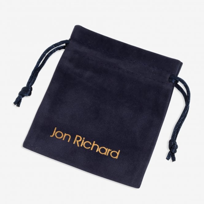 Jon Richard Jon Richard Gold Plated Pave And Malachite Clover Bracelet