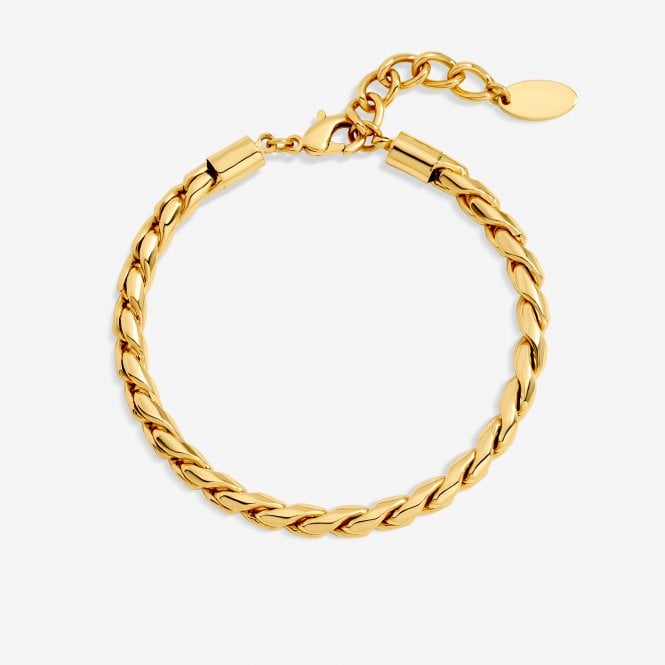 jon richard Jon Richard Gold Plated Twist Chain Bracelet