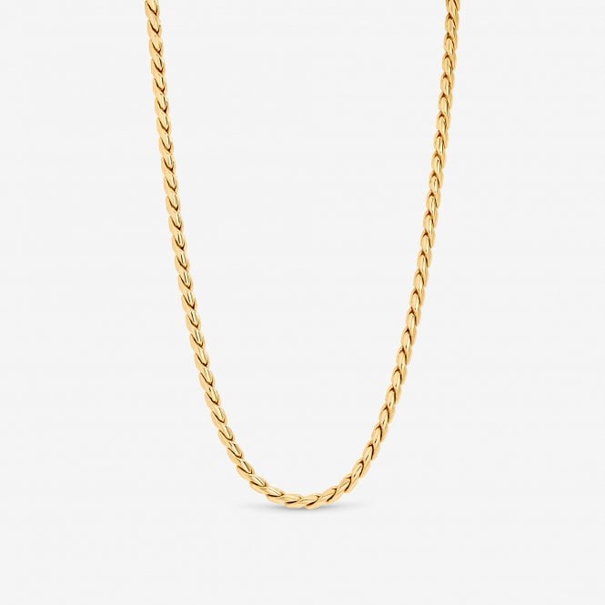 jon richard Jon Richard Gold Plated Twist Chain Necklace