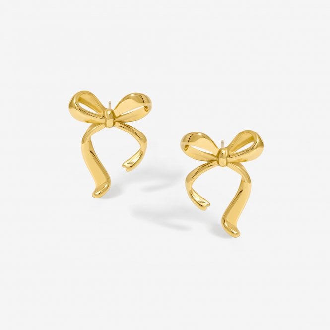 jon richard Jon Richard Gold Plated Vintage Bow Earrings