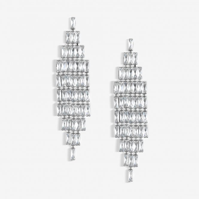 jon richard Jon Richard Jet Plated Statement Drop Earrings