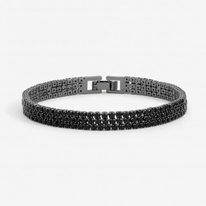jon richard Jon Richard Jet Stone Multirow Bracelet