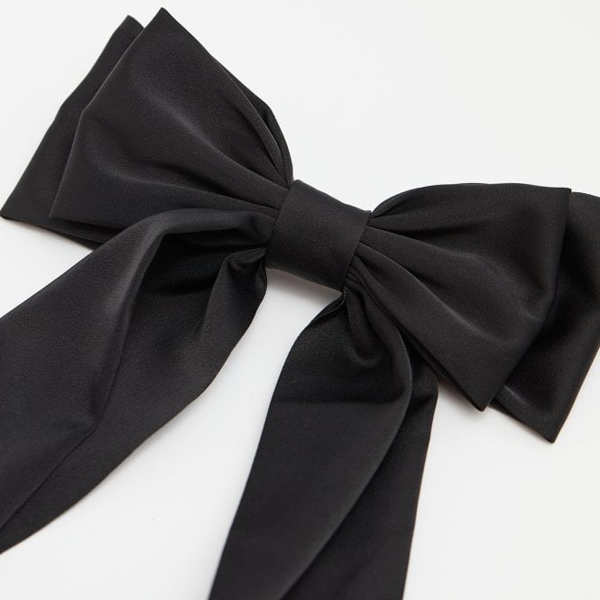 Jon Richard Jon Richard Black Satin Bow