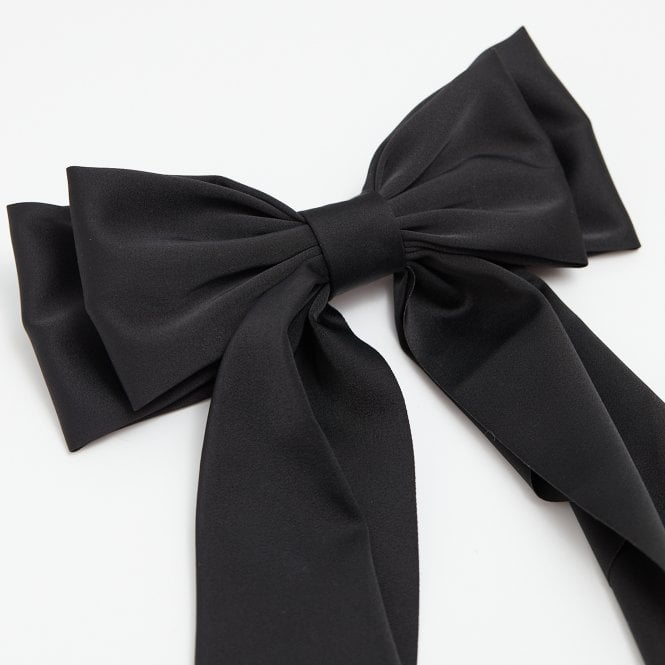 Jon Richard Jon Richard Black Satin Bow