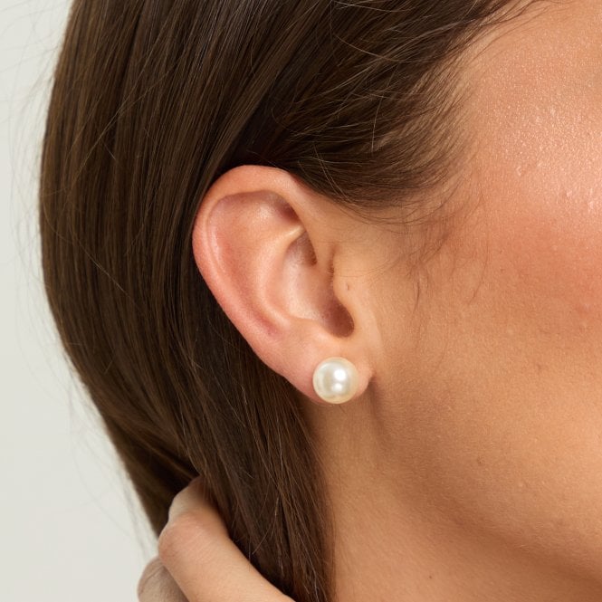 Jon Richard Jon Richard Cream Small Pearl Earrings