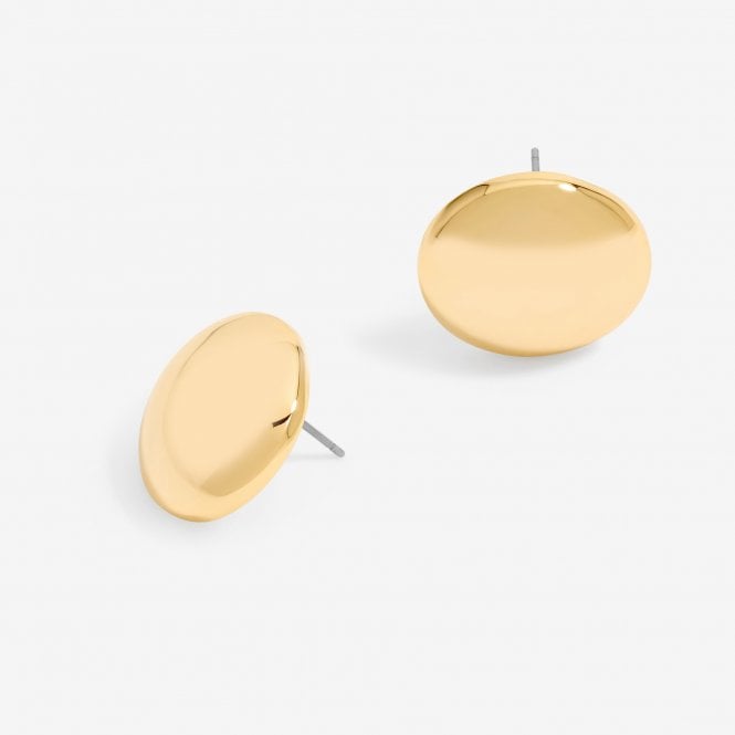 jon richard Jon Richard Gold Plated Dome Earrings
