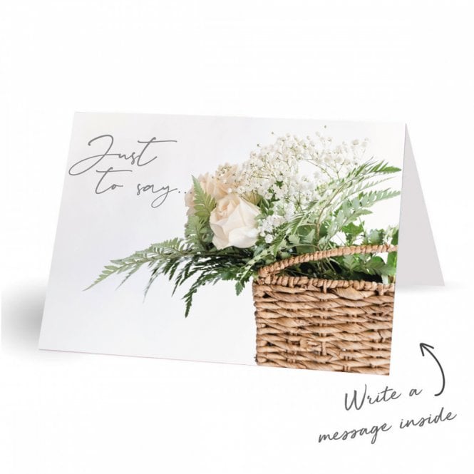 jon richard Jon Richard "Just to say " gift card