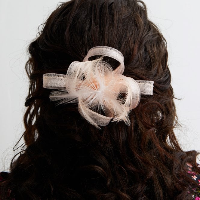 Jon Richard Jon Richard Nude Small Fascinator Clip