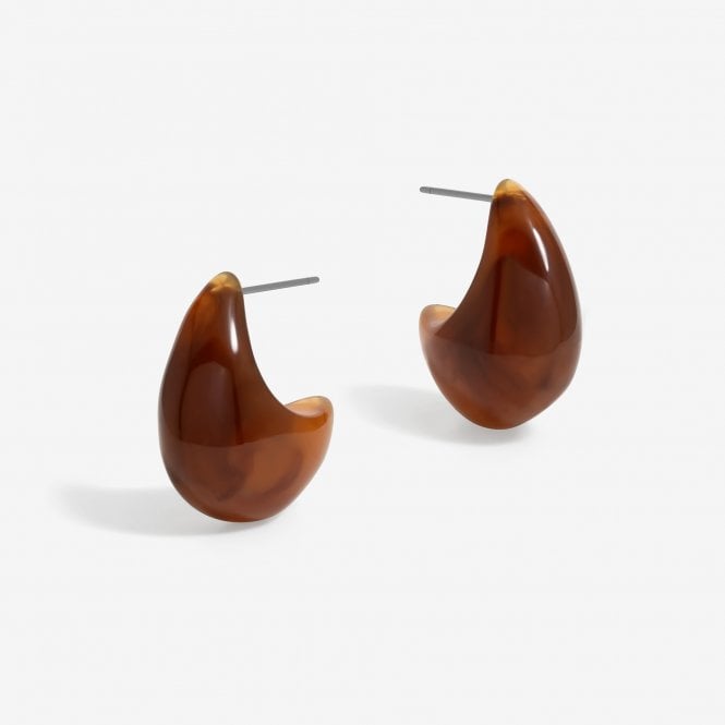 jon richard Jon Richard Resin Dome Earrings