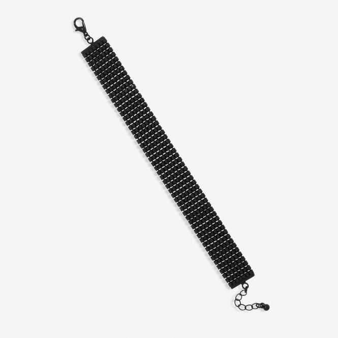 Jon Richard MOOD Jet Crystal Bracelet