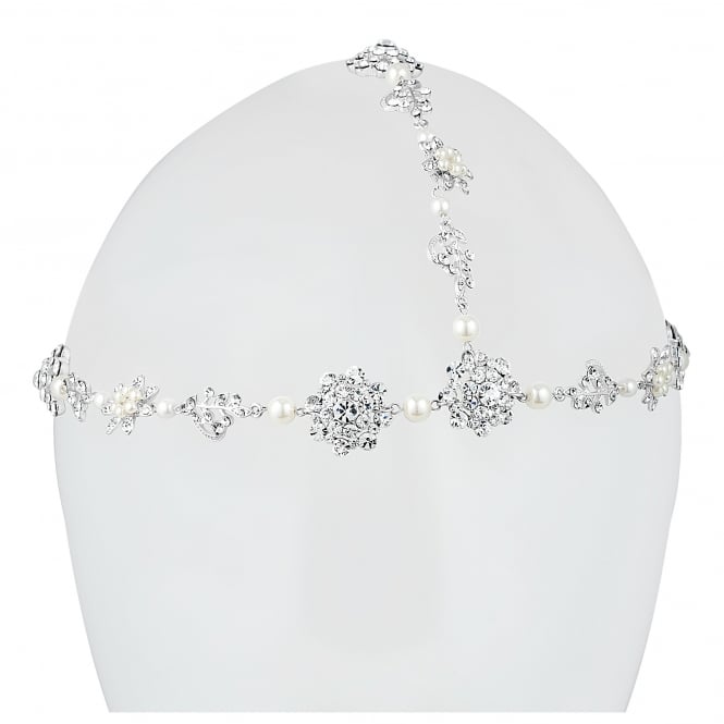 jon richard Jon Richard Pearl And Crystal Embellished Hair Headpiece