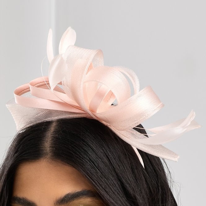 Jon Richard Jon Richard Pink Medium Fascinator Headband