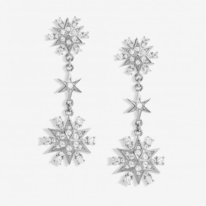 jon richard Jon Richard Rhodium Plated Celestial Earrings