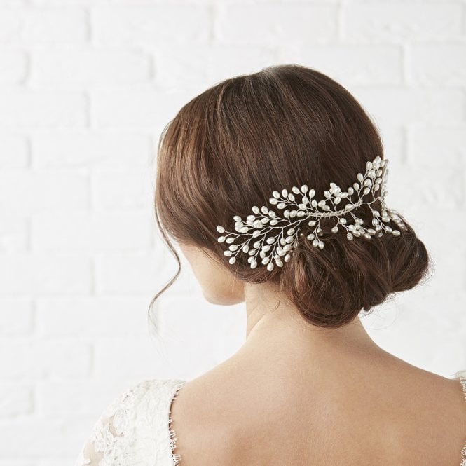 Jon Richard Jon Richard Sadie Elegant Pearl Cluster Comb