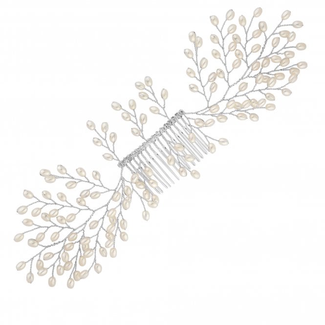 jon richard Jon Richard Sadie Elegant Pearl Cluster Comb