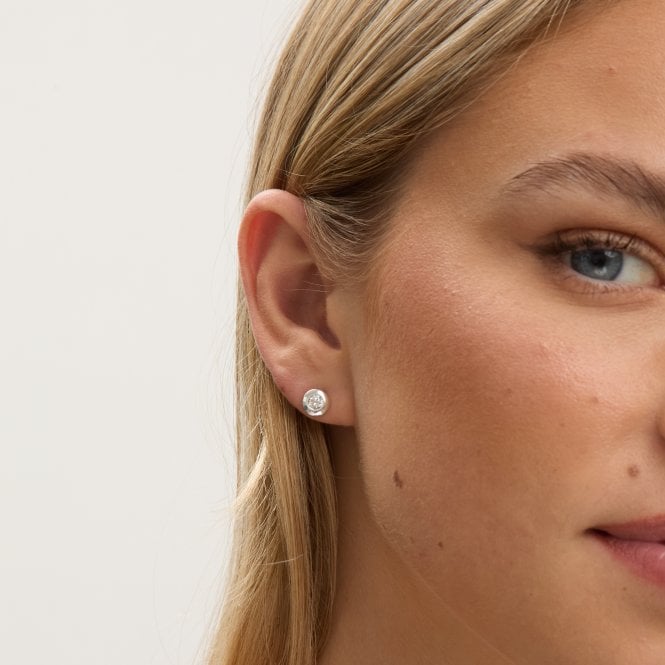 Jon Richard Jon Richard Silver Plated And Crystal Bezel Set - Gift Box