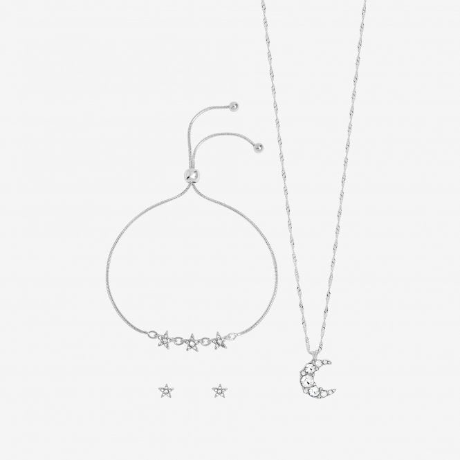 Jon Richard Jon Richard Silver Plated Celestial Trio Set - Gift Box