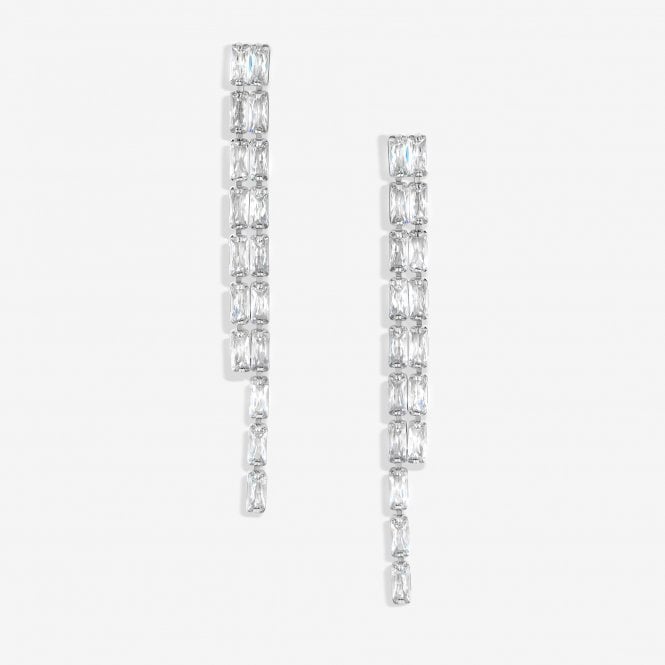 jon richard Jon Richard Silver Plated Crystal Earrings