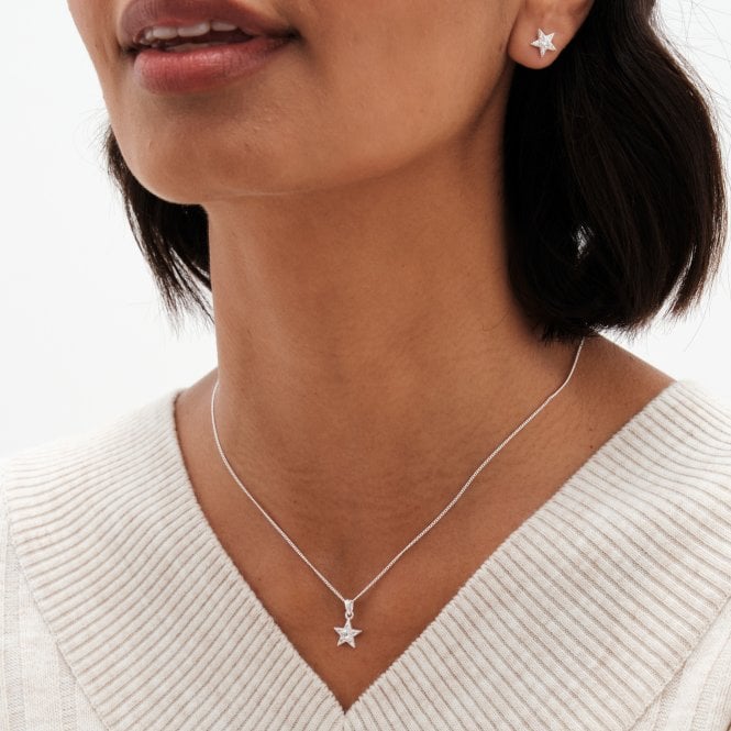 Jon Richard Simply Silver Sterling Silver 925 Celestial Set - Gift Boxed