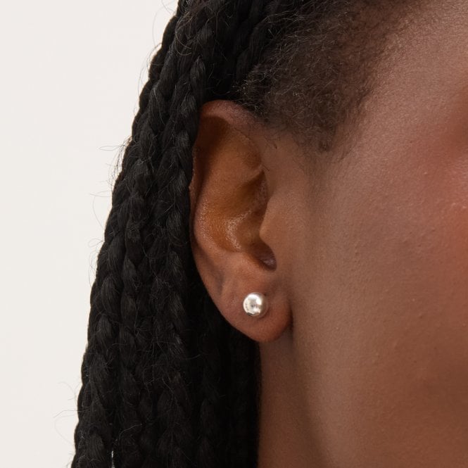 Jon Richard Simply Silver Sterling Silver 925 Polished Ball Stud Earrings