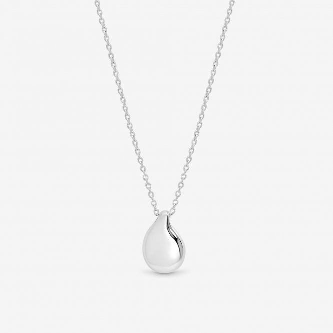 jon richard Simply Silver Sterling Silver 925 Polished Large Nugget Thread Through Pendant