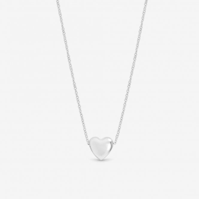 jon richard Simply Silver Sterling Silver 925 Polished Mini Heart Pendant