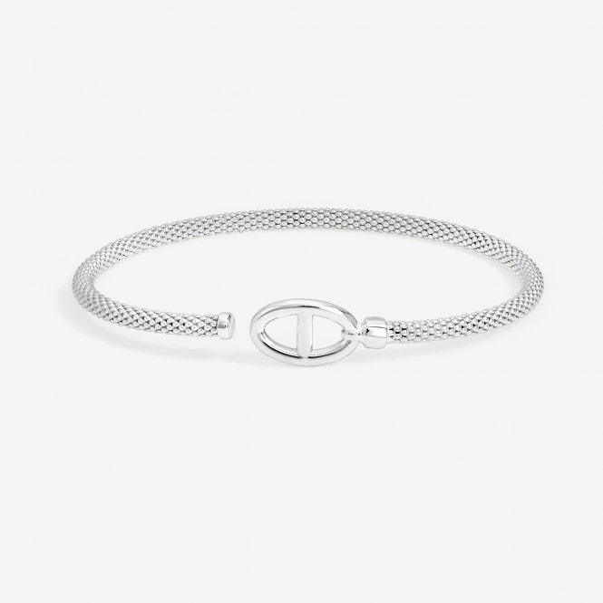 jon richard Simply Silver Sterling Silver 925 Premium Polished Marine Link Cuff