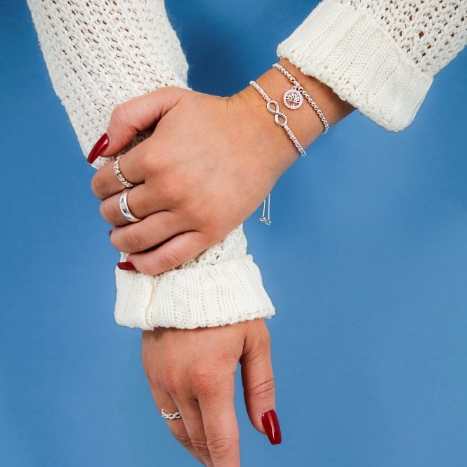 Jon Richard Simply Silver Sterling Silver 925 Silver Wedding Band Sized Ring