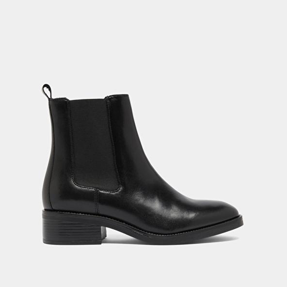 Jonak Boots à élastiques In Black Leather GABRIELLE