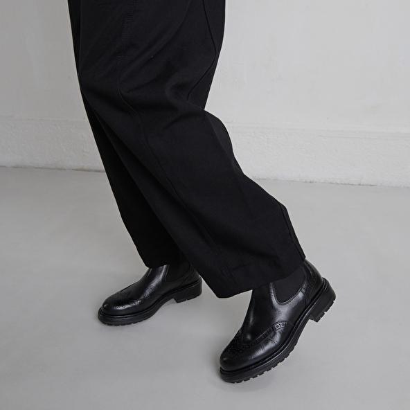 Jonak Boots à Semelles Crantées In Black Leather CELIA