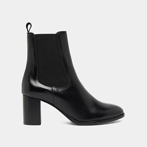 Jonak Boots With Heels And Elastics In Black Leather DEVIN