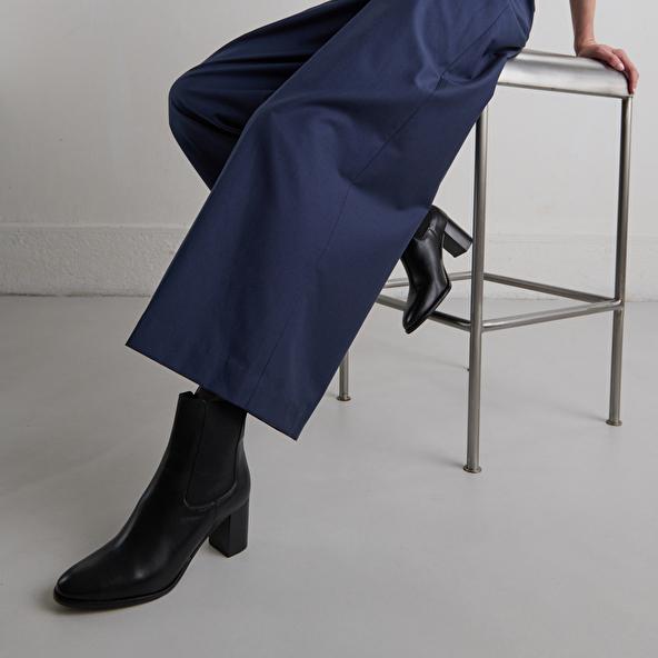 Jonak Boots With Heels And Elastics In Black Leather DEVIN