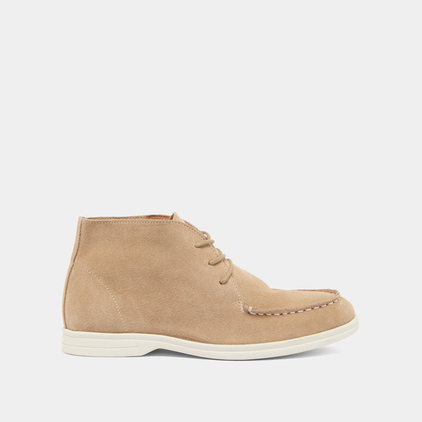 Jonak Derbies With Topstitching In Beige Crust OLYMPE