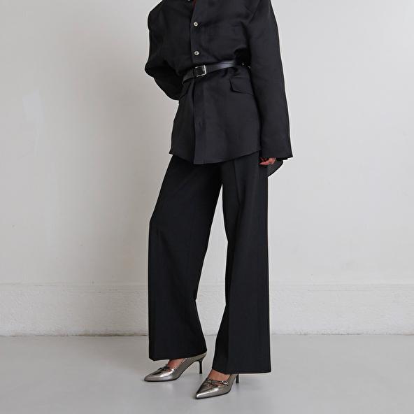 Jonak Escarpins à Brides Croisées In Dark Metallic Leather DOUCHKA