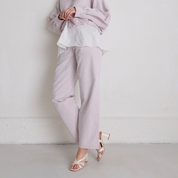 jonak Heeled sandals in ecru distressed leather VANITY