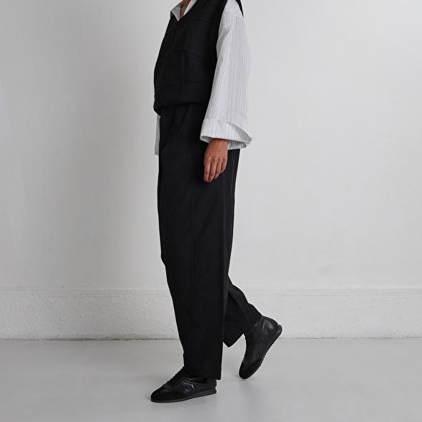 Jonak High Lace-up Sneakers In Black Suede And Black Leather DOUBONE