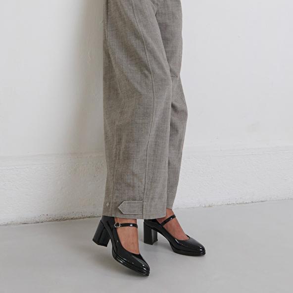 Jonak Babies à Talons In Black Patent DEBRE