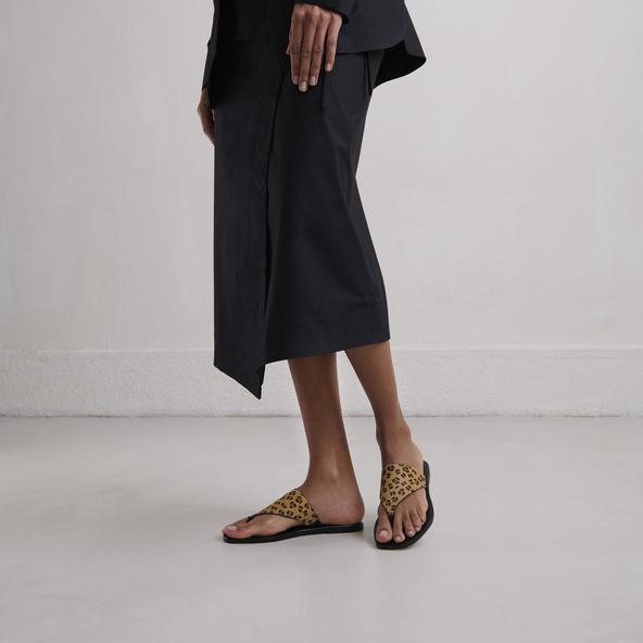 Jonak Beach Sandals In Leopard Print SYDNEY