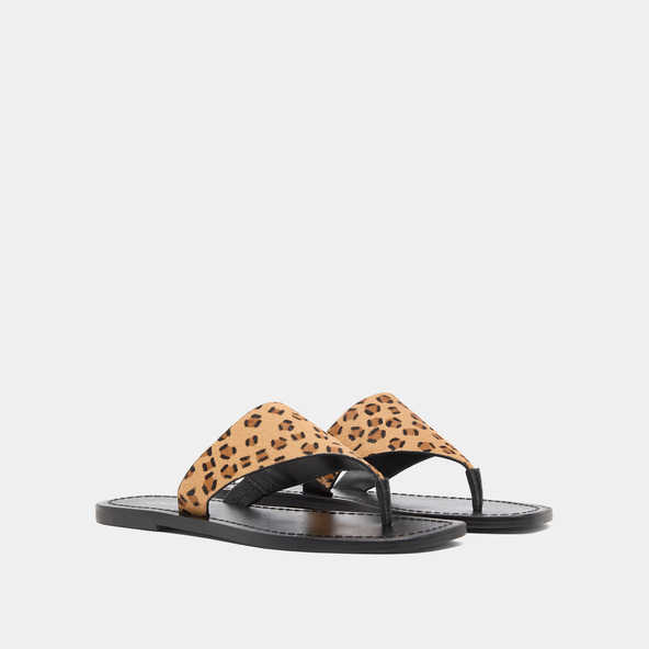 Jonak Beach Sandals In Leopard Print SYDNEY