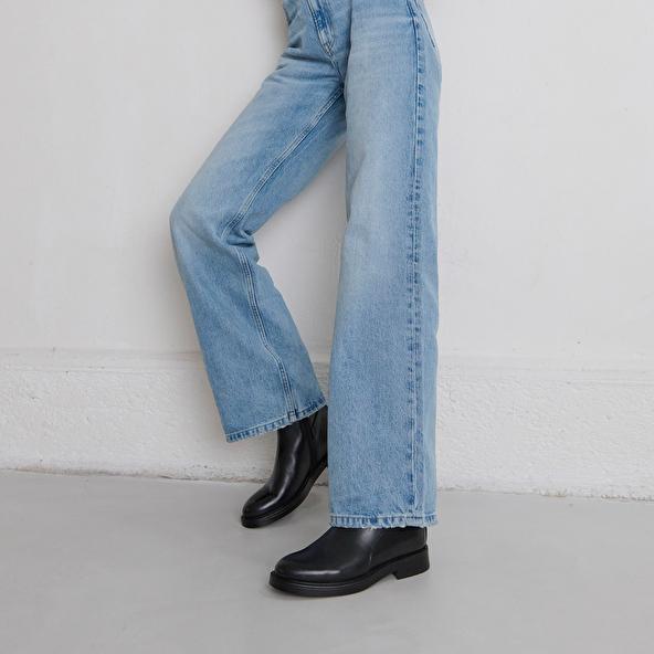 Jonak Boots à Boucles In Black Leather CLEA