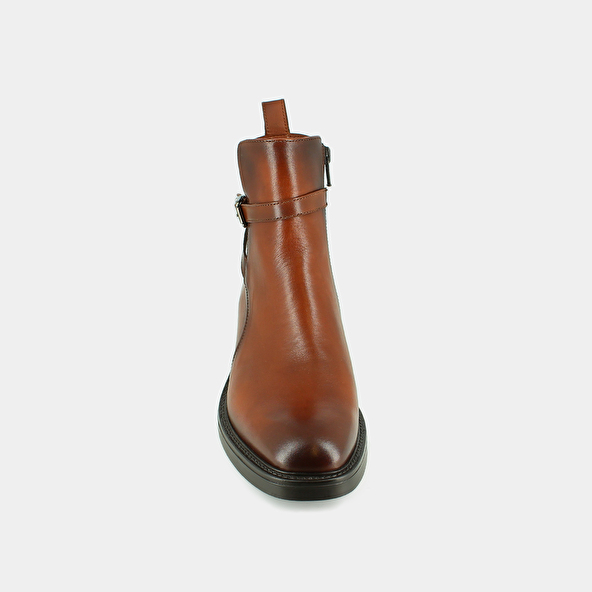 Jonak Boots à Boucles In Cognac Leather CLEA